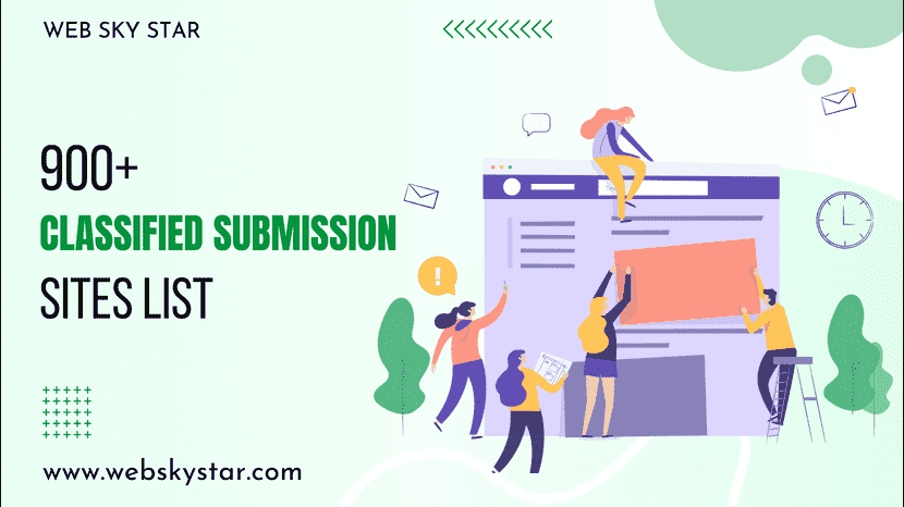 900+ Classified Submission Sites List 2023