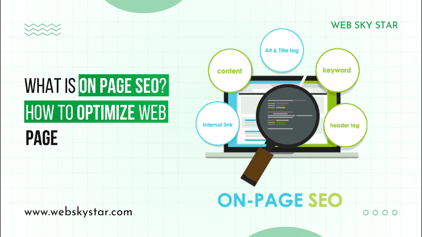 What is On Page SEO?  How to Optimize Web Page