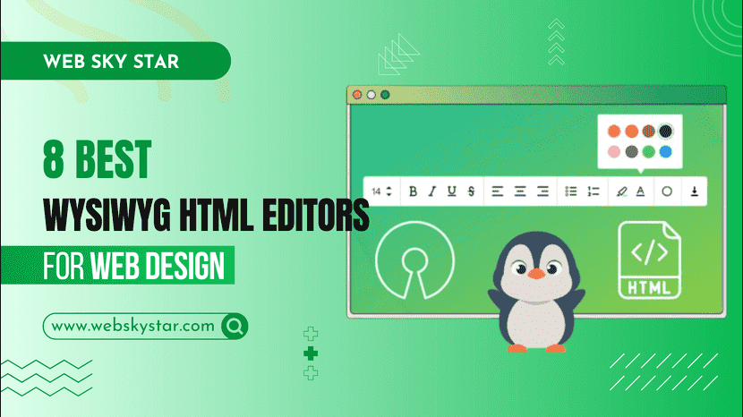 8 Best WYSIWYG HTML Editors for Web Design